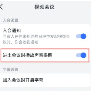 《飞书》关闭会议声音提醒方法