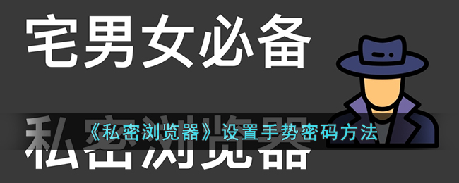 如何设置私密浏览(《私密浏览器》设置手势密码方法是什么)