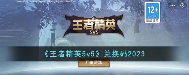 小游戏王者精英5v5的兑换码有哪些(王者精英5v5礼包码)