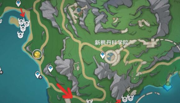 《原神》原海异种采集路线图一览