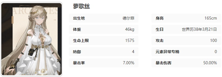 《黑色信标》萝歌丝技能介绍